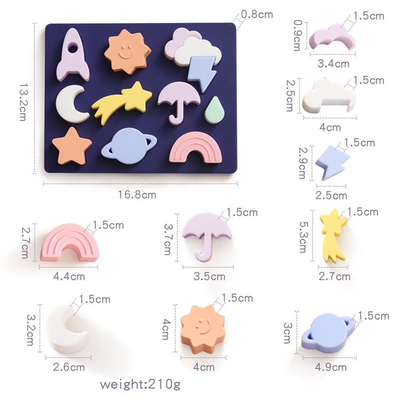 Weather shape puzzle