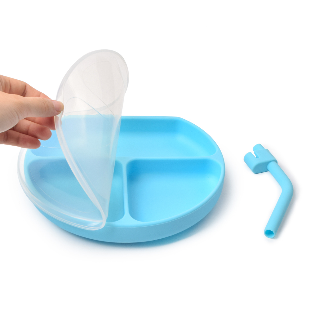 suction plates with lids for babies