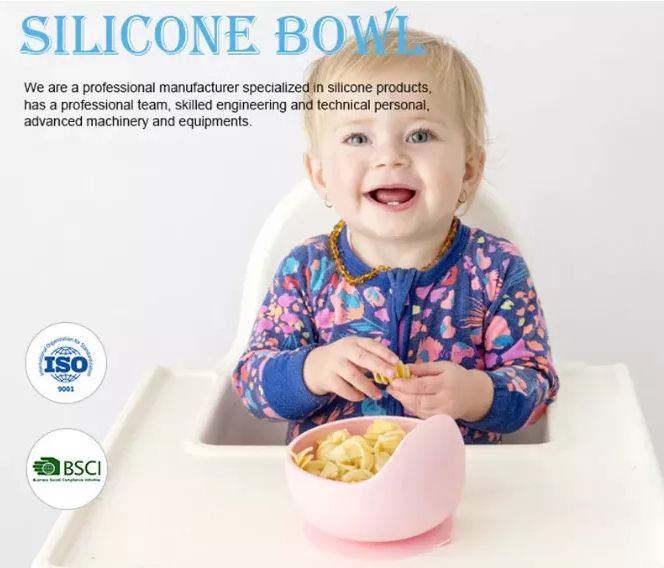 feeding sucker baby bowl
