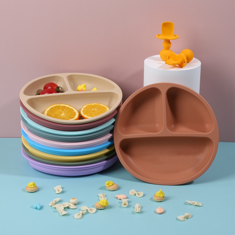 Divided plate for baby