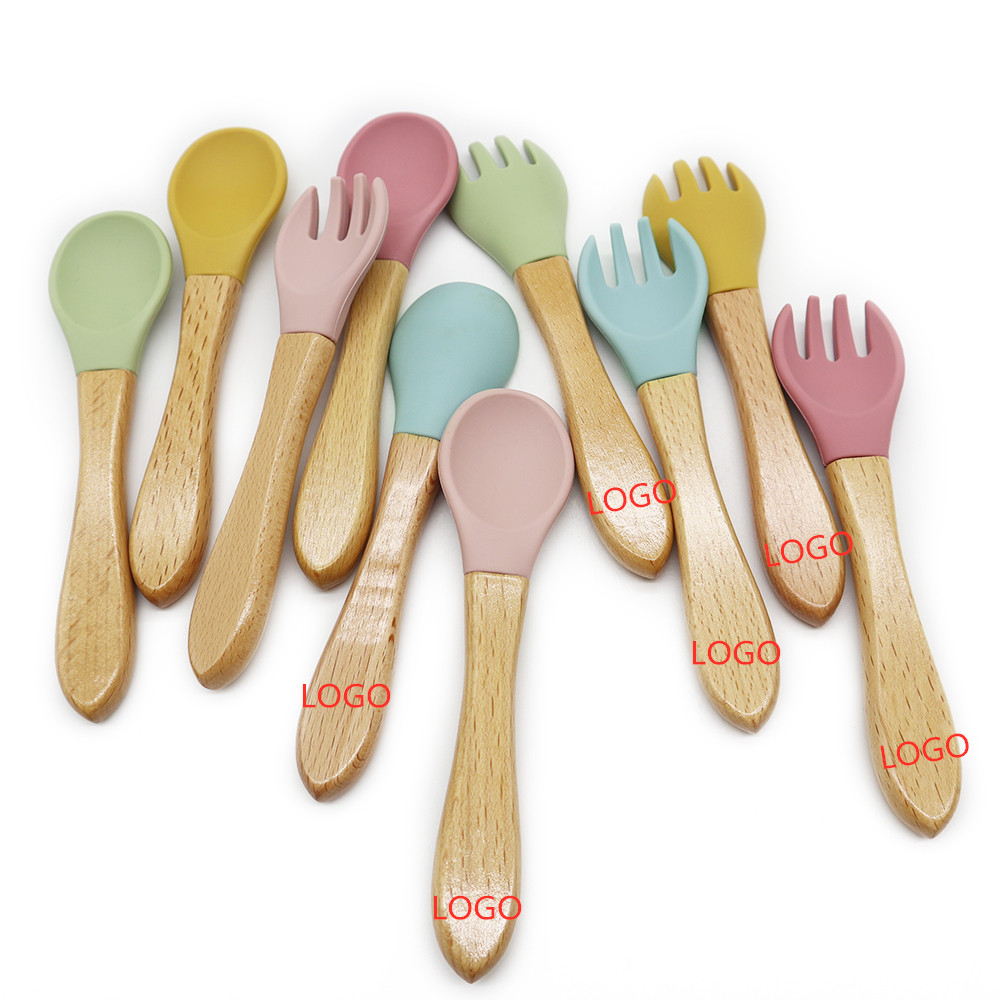custom logo spoon and fork set