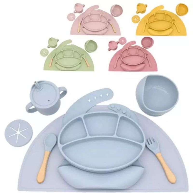 Various styles of tableware