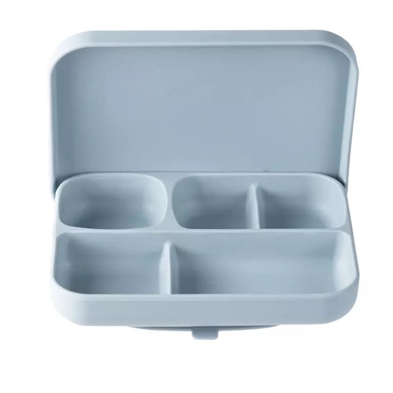Dining plate with lid