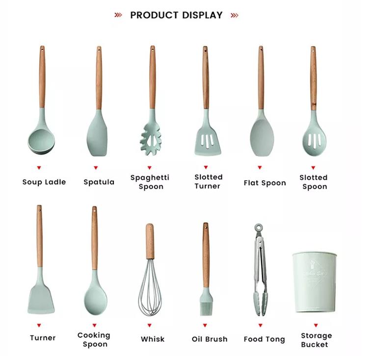 Kitchen utensils are available.