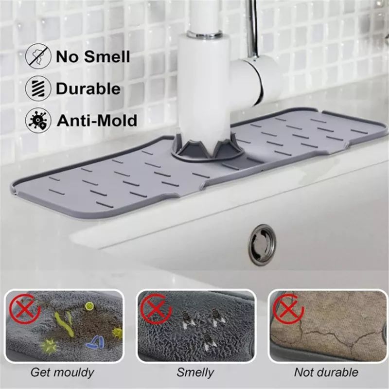 silicone mat for preventing bacterial growth