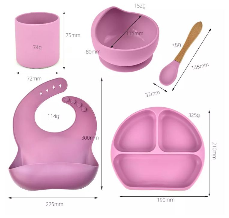 5piece tableware set