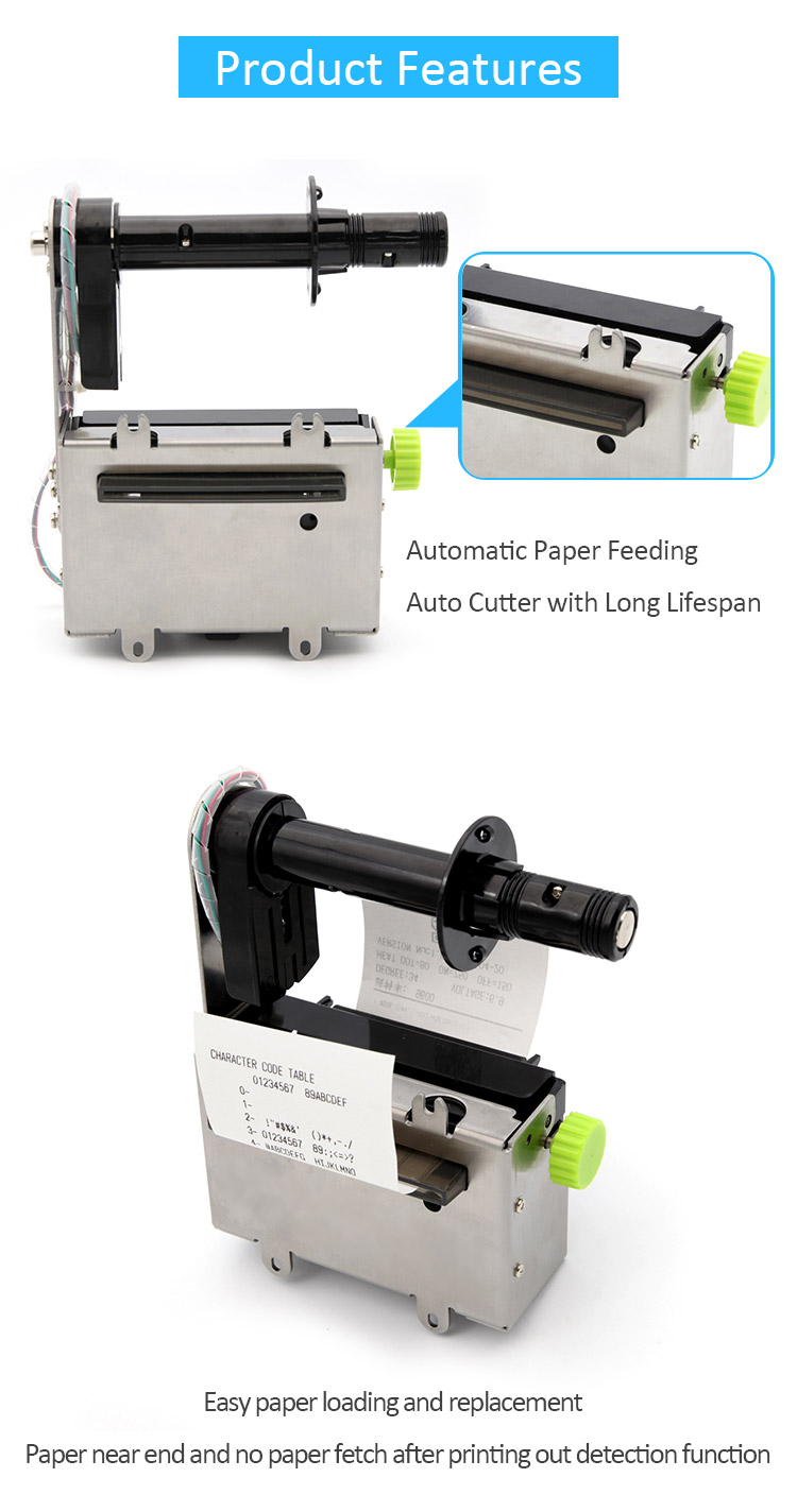 Auto-Cutter Kiosk Printer