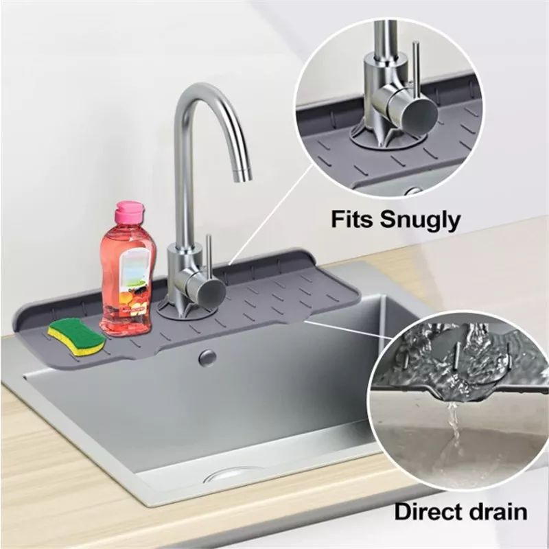 Anti-splash pad of sink