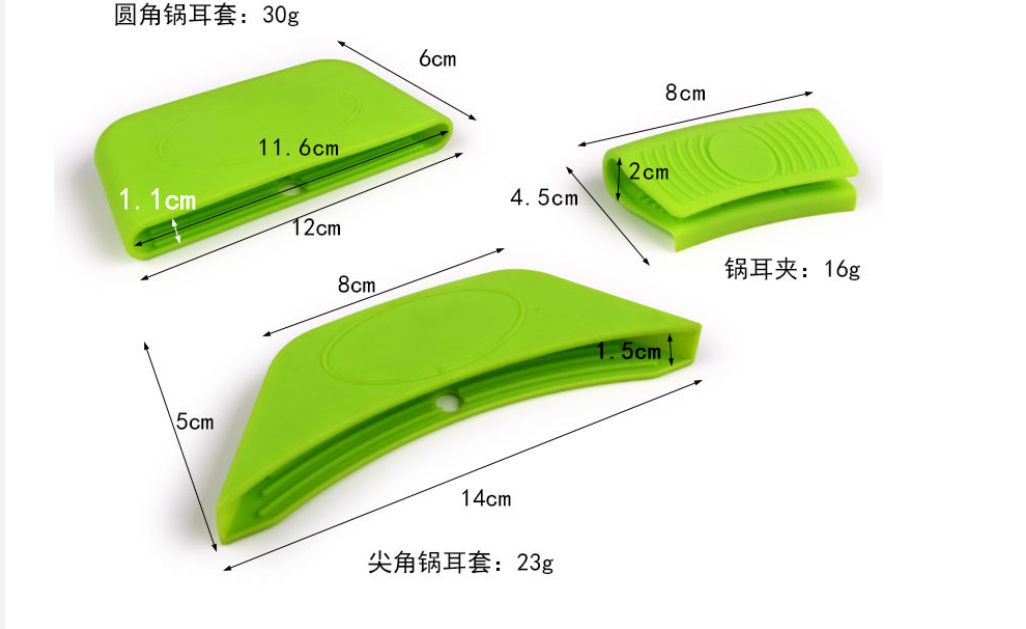 Silicone insulation sleeves of various sizes