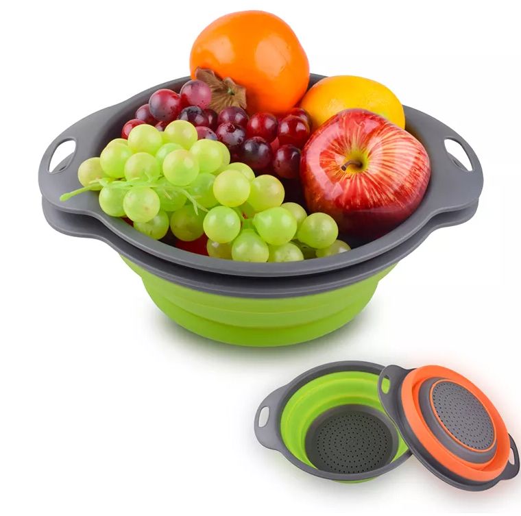 Foldable storage bowl