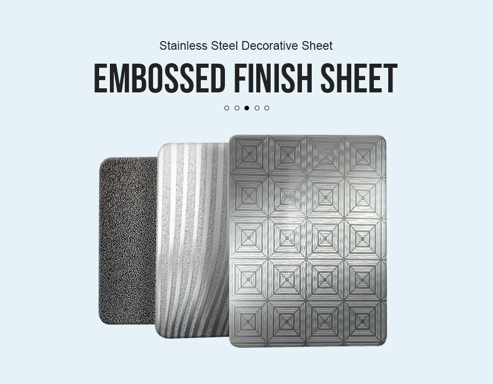 stainless steel sheet embossed stainless steel sheet embossed