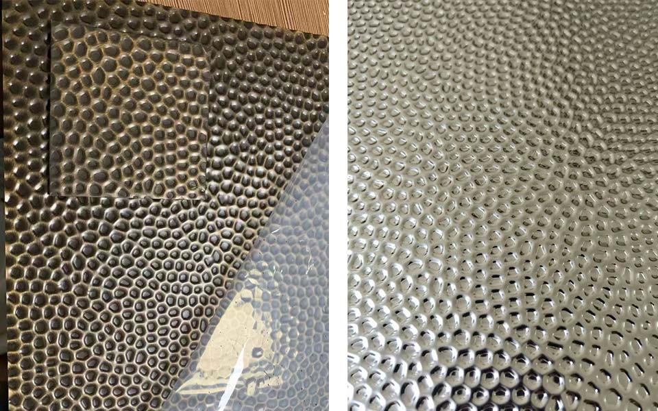 Stamped stainless steel 1HM antique color Stamped stainless steel 1HM antique color