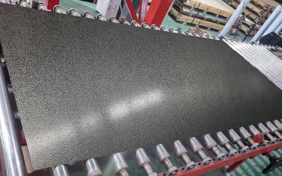 Nickel color Embossed stainless steel sheet Nickel color Embossed stainless steel sheet