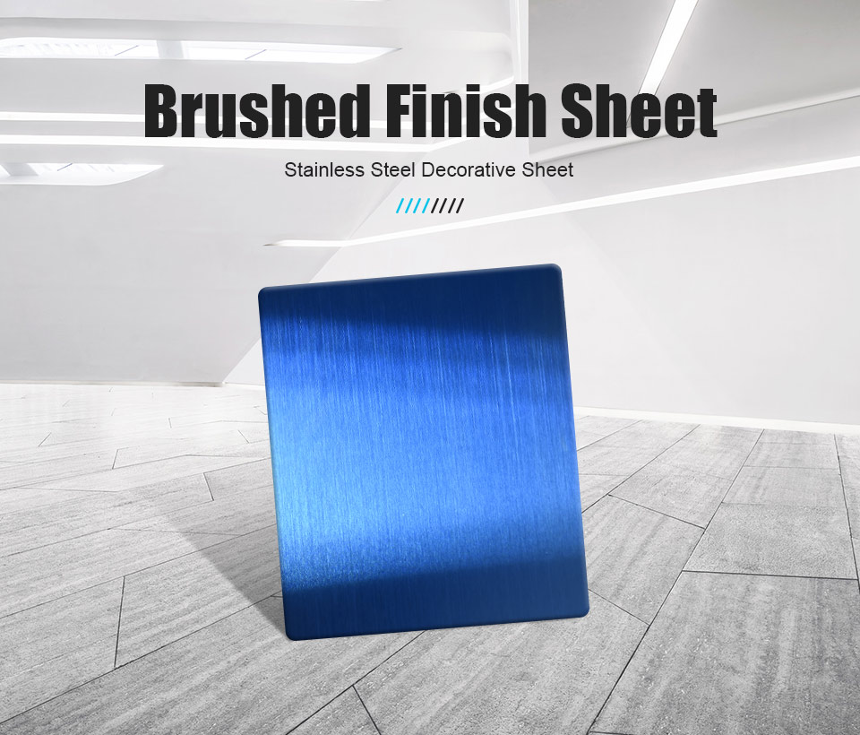blue stainless steel hairline blue stainless steel hairline