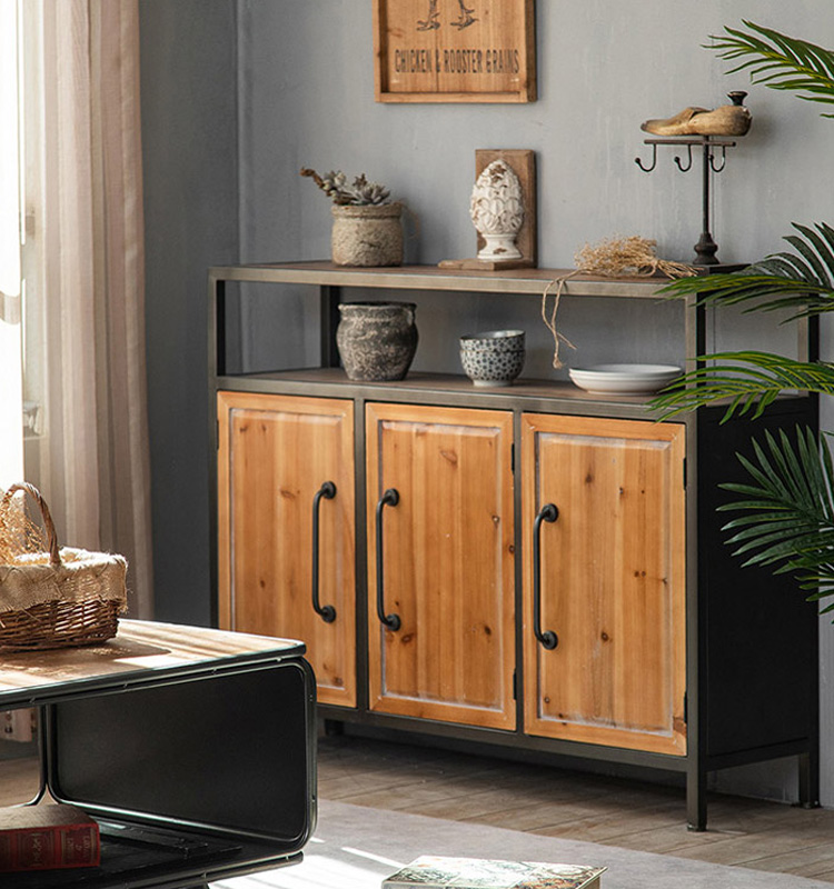 black sideboard cabinet