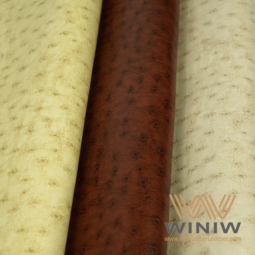 ostrich skin leather