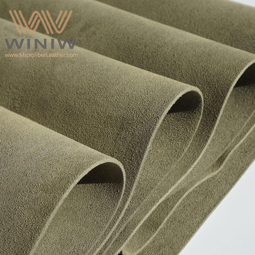 PU Faux Suede Leather Microfiber Leather