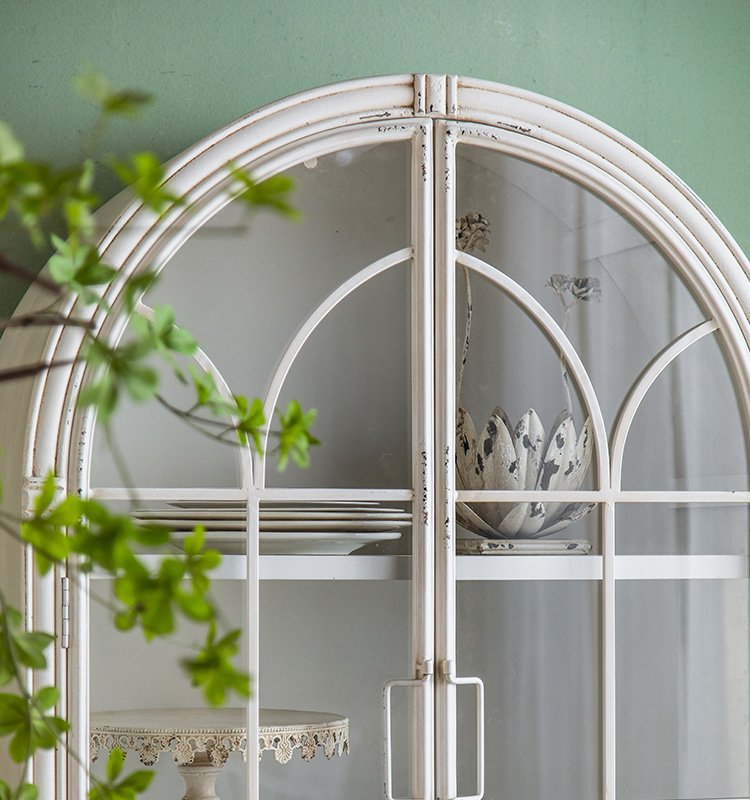 wooden cabinet display