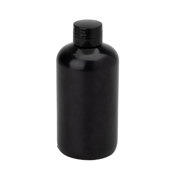 boston round plastic bottle