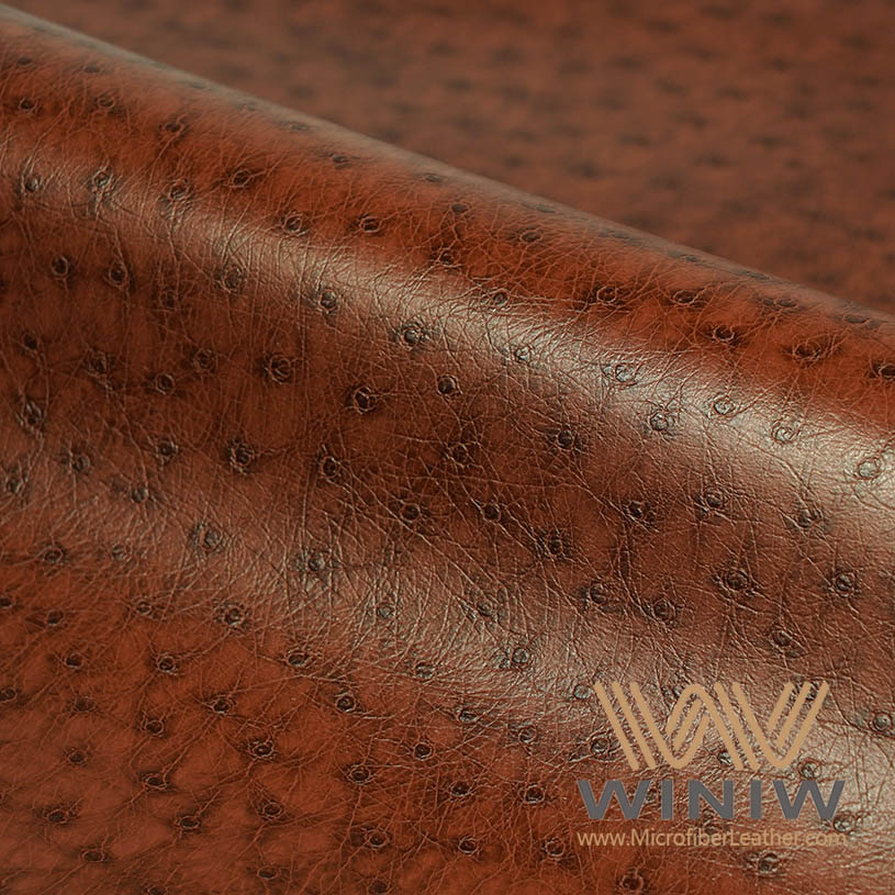 animal free ostrich skin leather