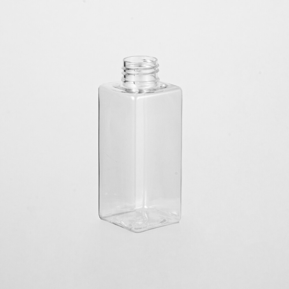 square pet media bottles