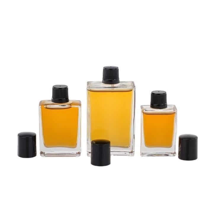 Square Perfume Glass Bottle