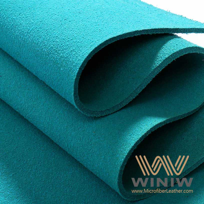 1.8mm Thickness Synthetic Suede Microfiber Leather
