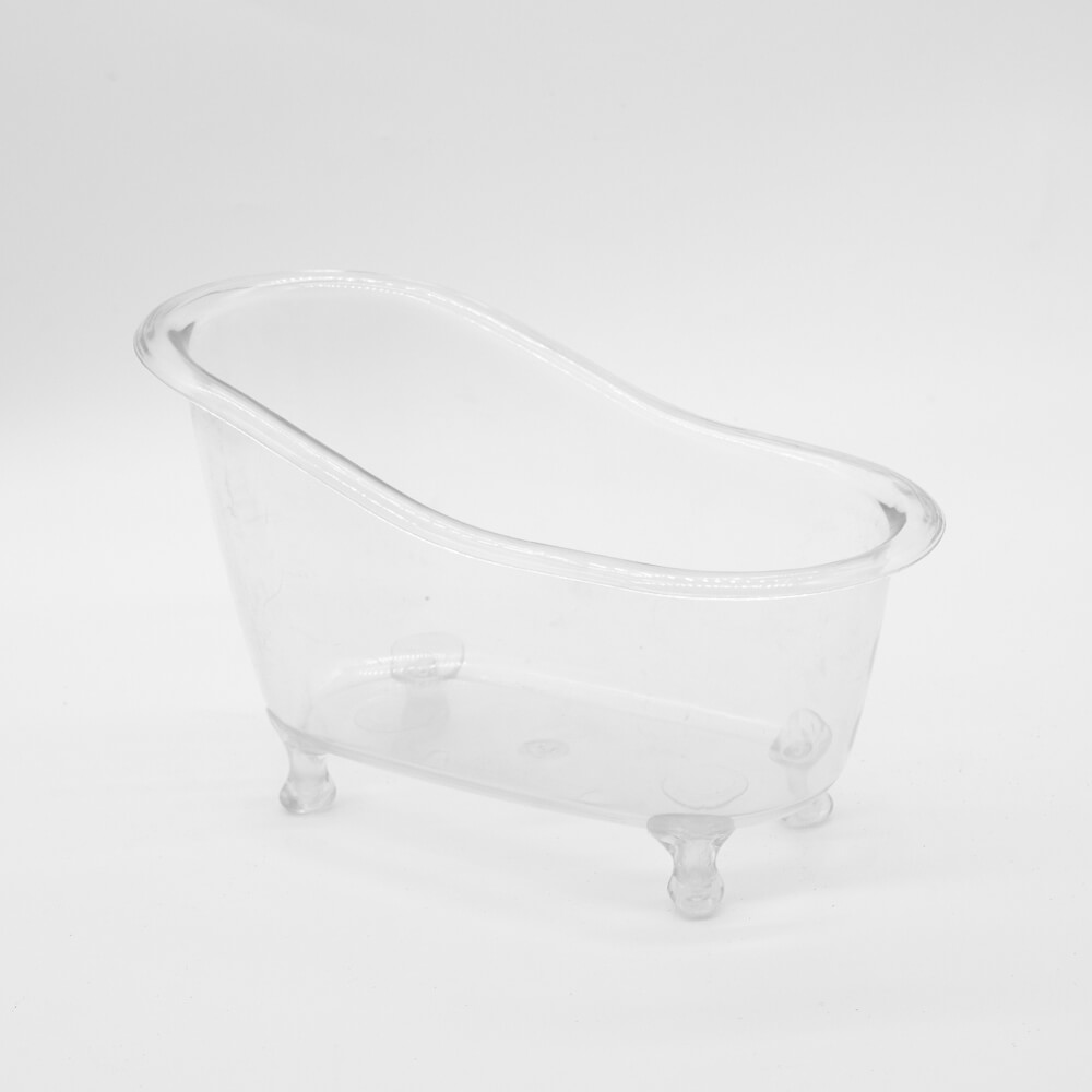 transparent storage box without lid