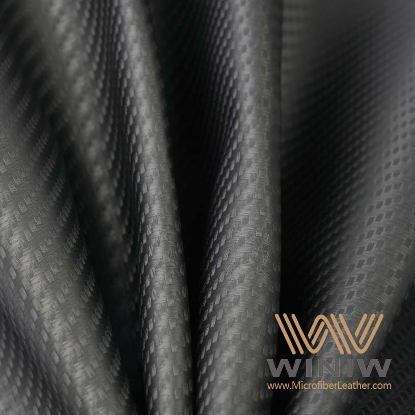 Carbon Fiber Look Vinyl Leather for Car