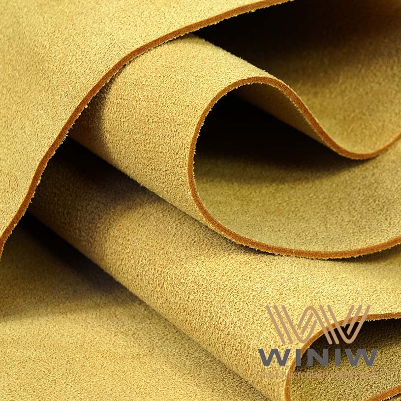 Waterborne Microfiber Synthetic Suede Leather