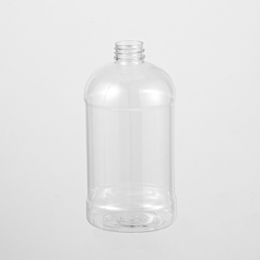 plastic PET oval bottle