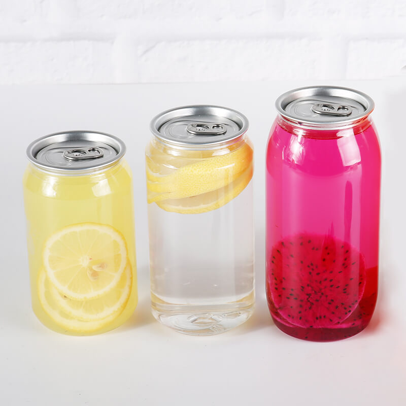 plastic beverage cans