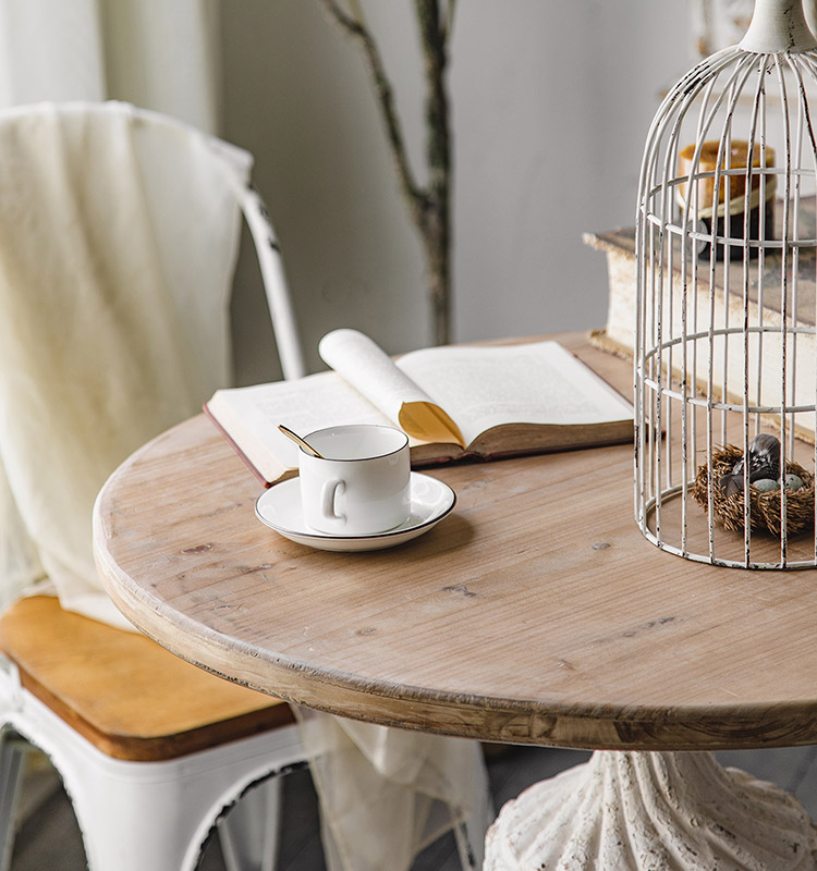 rustic stone coffee table