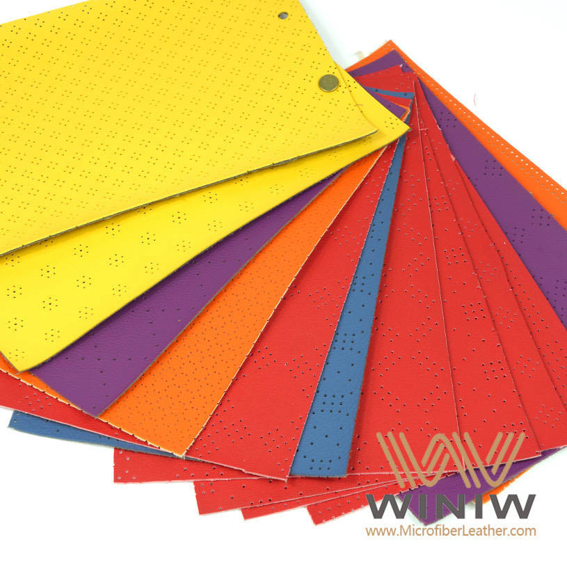 Perforated Microfiber Leather for Car Seat Cover