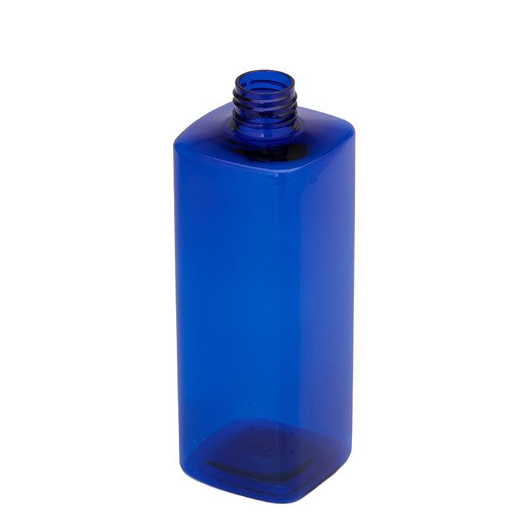transparent blue plastic bottle for sale