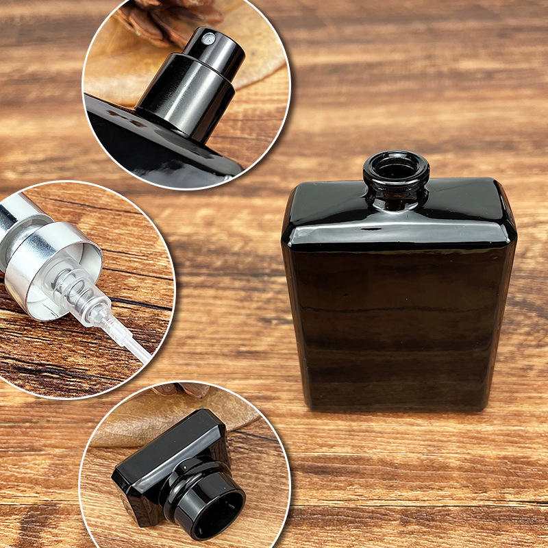 Square Perfume Glass Bottle