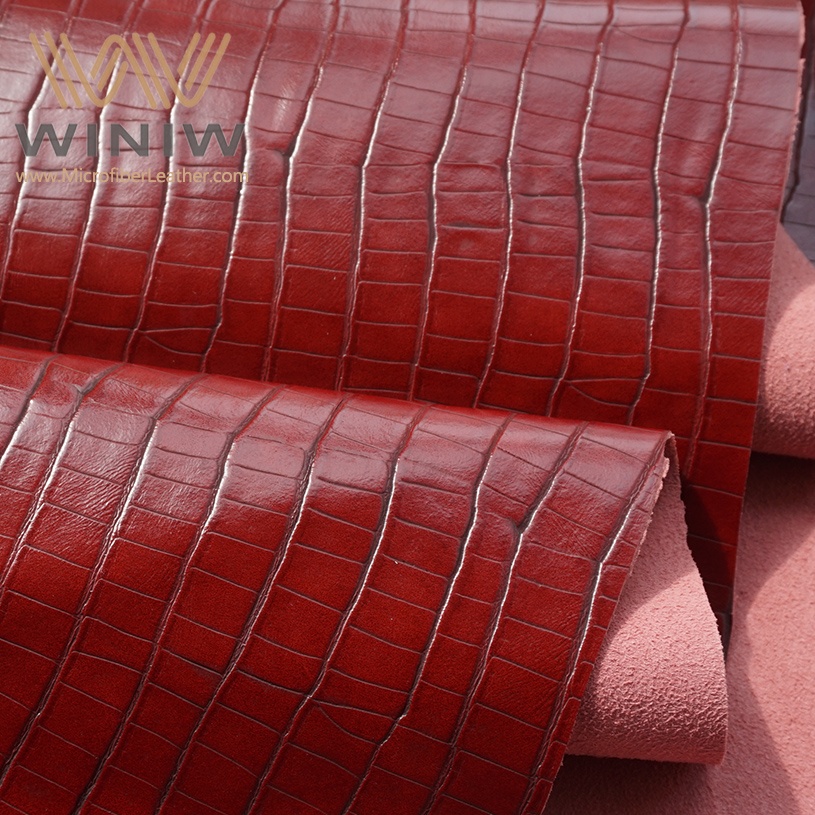 Custom Embossed Faux Leather Fabric Custom Embossed Faux Leather Fabric