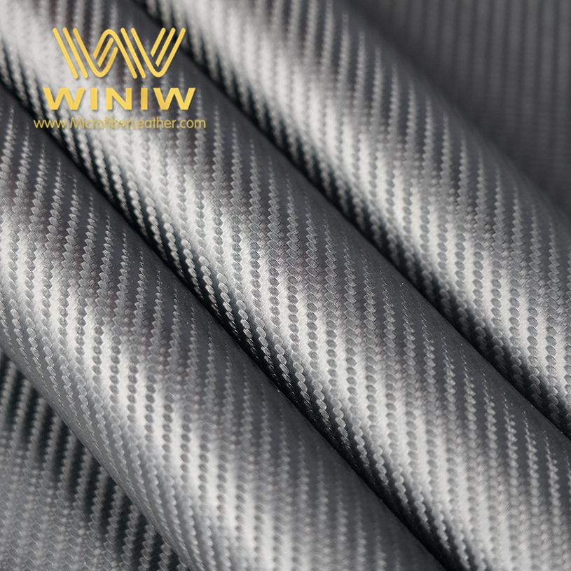 Carbon Fiber Vinyl Automotive Upholstery Leather Carbon Fiber Vinyl Automotive Upholstery Leather