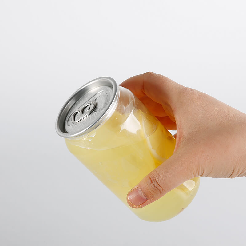 plastic beverage cans empty