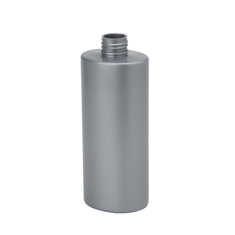 grey plastic round bottle bpa free