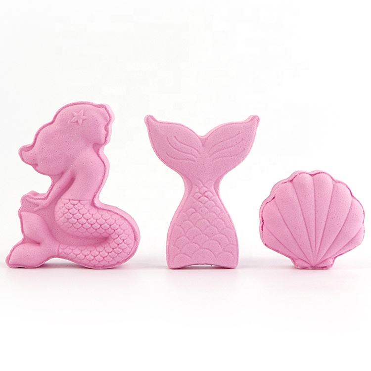 children bath bombs mermaid