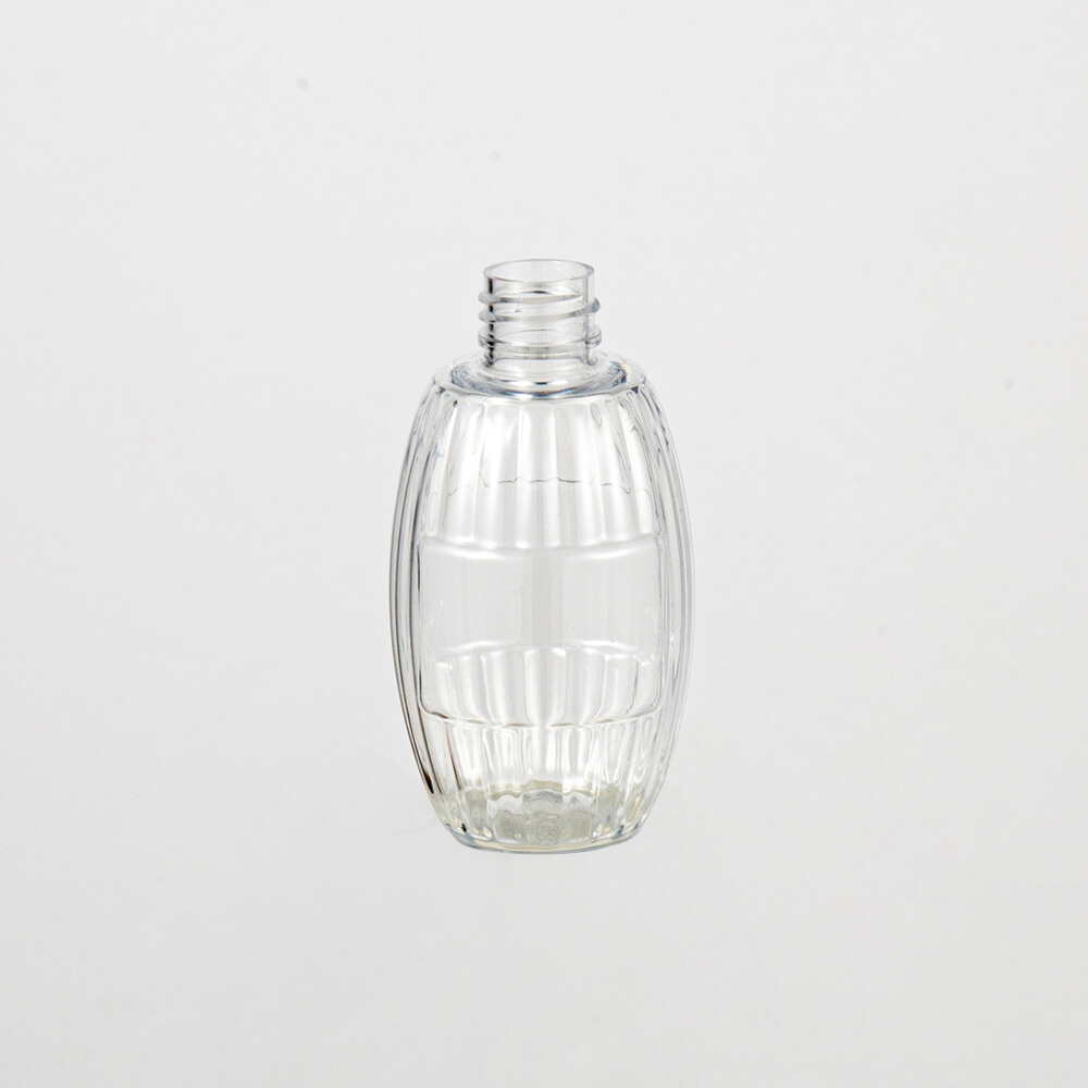 plastic Stripe round bottles