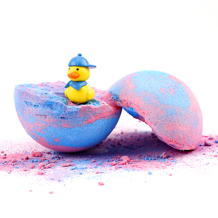 children's bath bomb with toy inside