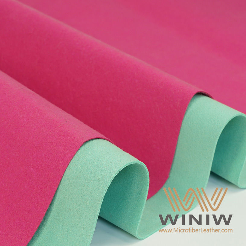 Recycled Synthetic Microfiber Suede with GRS Certification