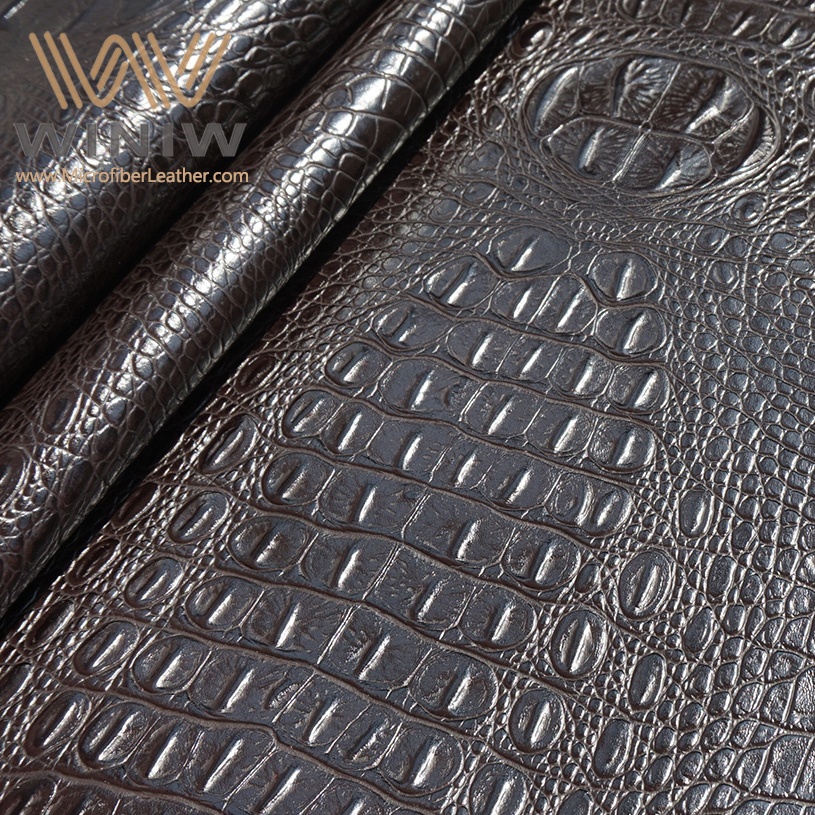 Custom Embossed Faux Leather Fabric Custom Embossed Faux Leather Fabric