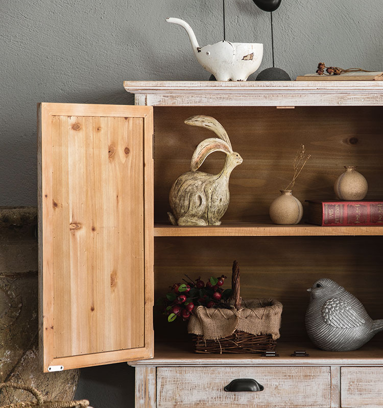 white dinning buffet cabinet