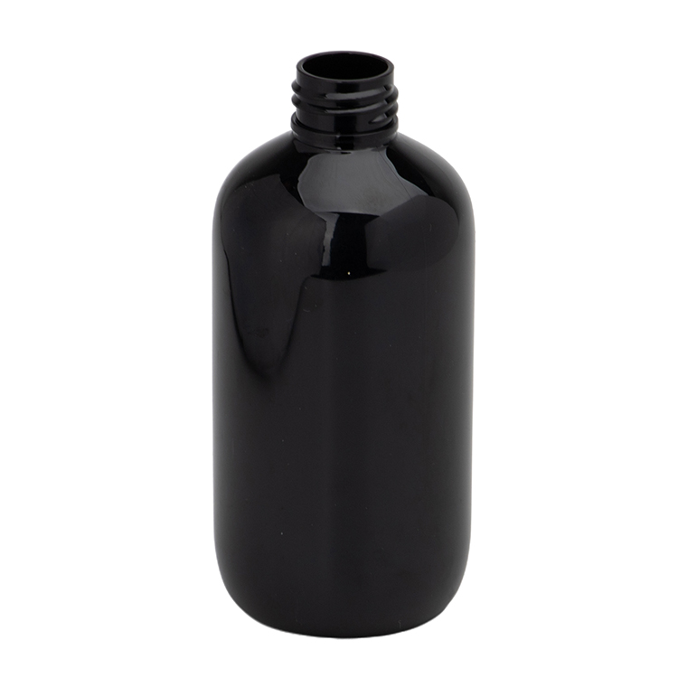 boston round plastic bottle