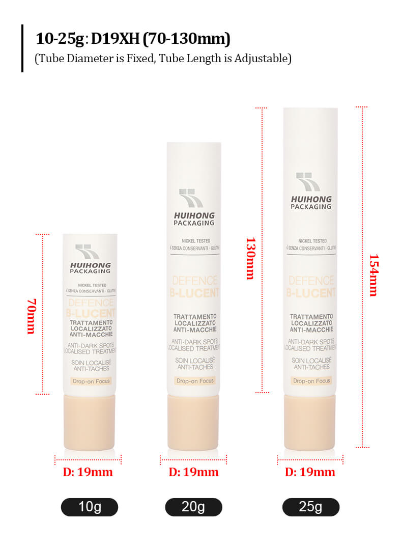 Pharmaceutical Plastic Tube Cream Nozzle Tube