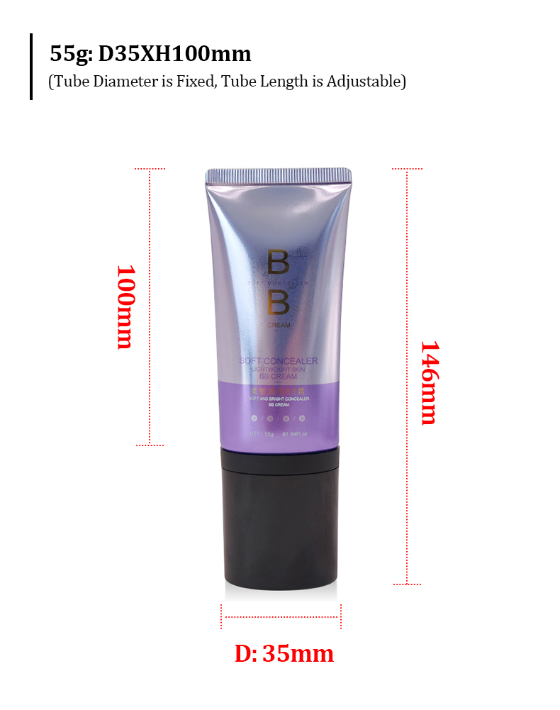 Airless Pump Cream Tube Airless Pump Cream Tube