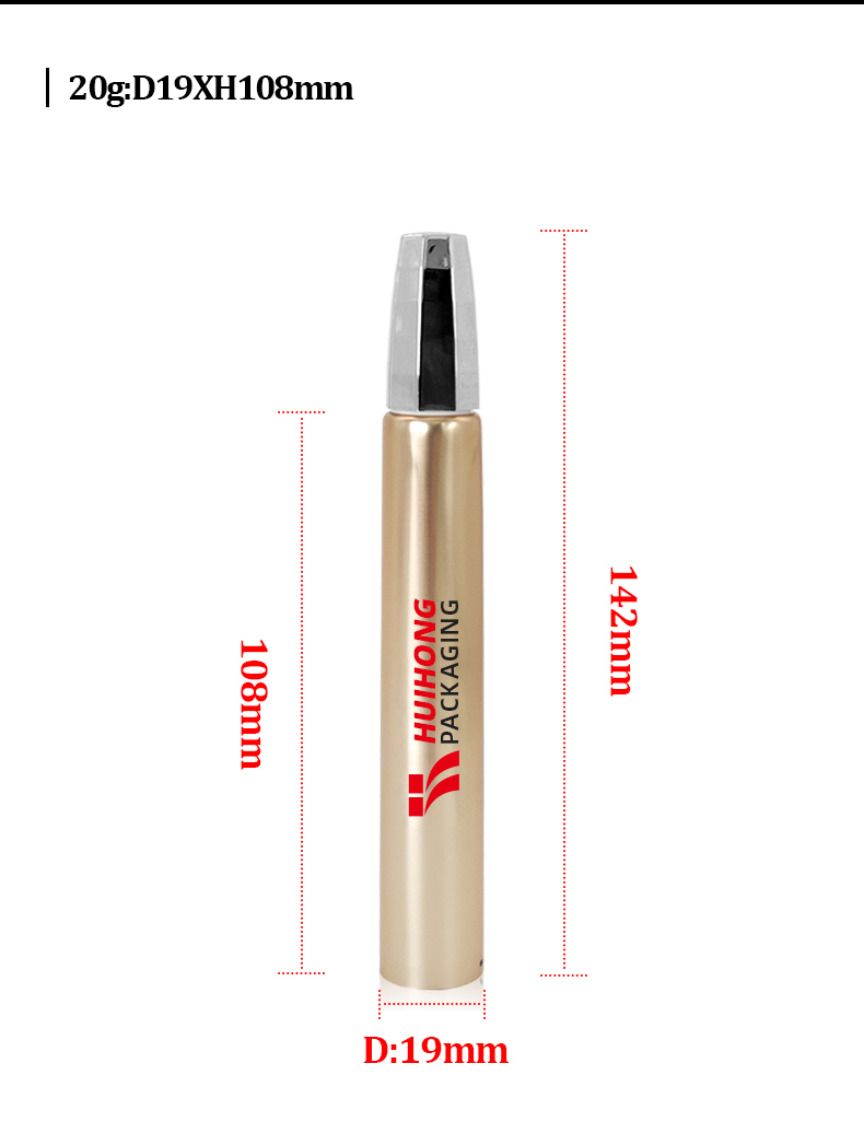 Eye Cream Massage Head Tube Custom Eye Cream ABL Tube